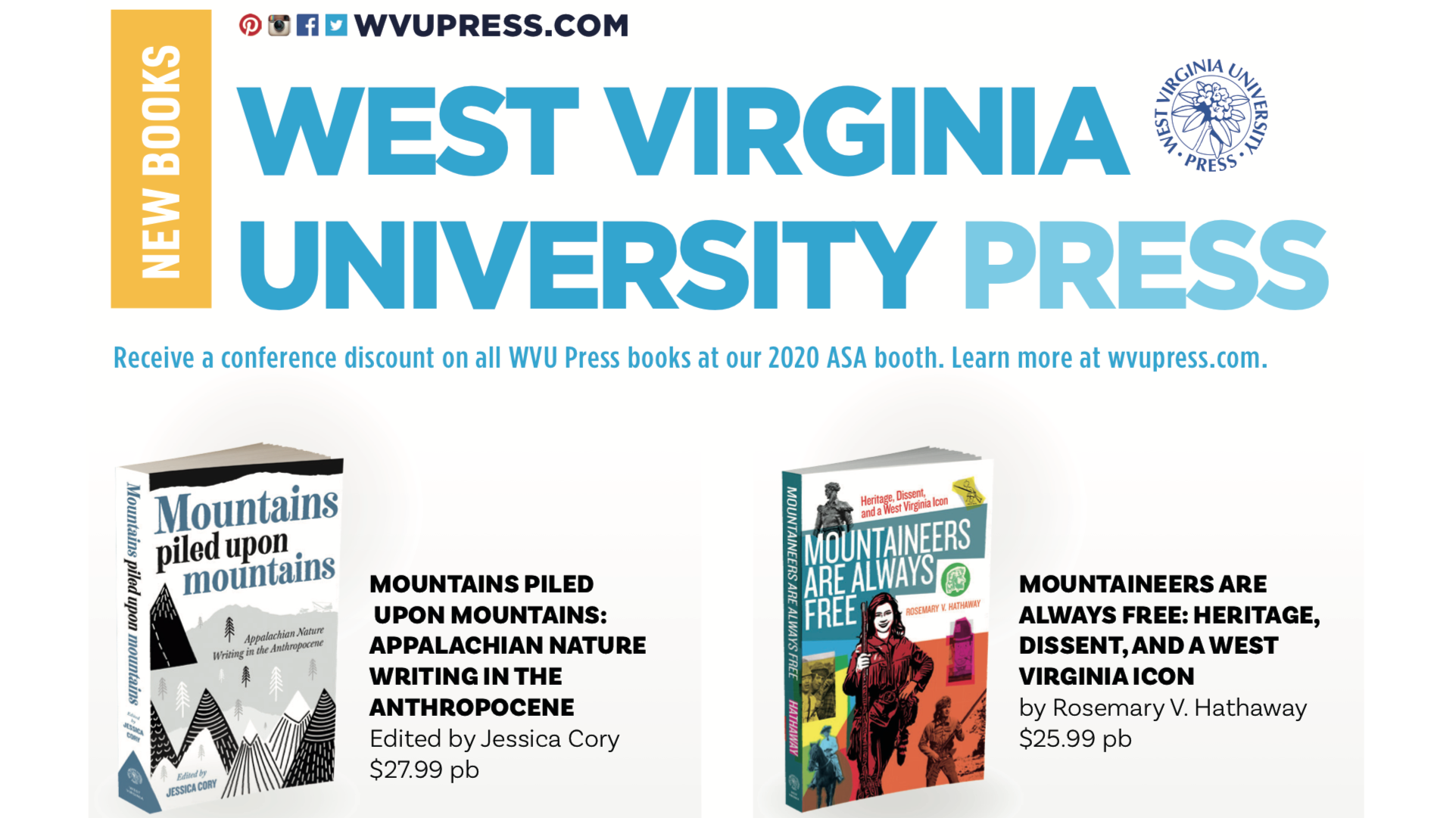 Conference preview Appalachian Studies Association 2020 Booktimist